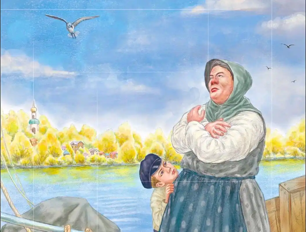 和孩子共读高尔基的《童年》,体会美词佳句