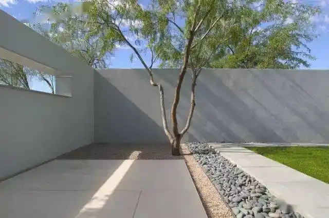 各式各样的庭院景观墙,美_小院