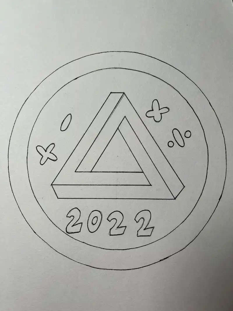 朵朵学校要举办第一届数学节,面向全校征集数学节节徽设计作品