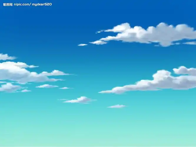 卡通蓝天图片