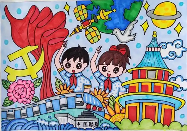 "童心向党 健康向阳"——航空总医院"六一"儿童节职工子女绘画作品展