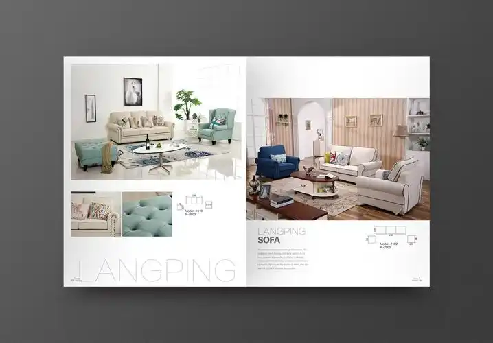 沙发家居画册排版设计