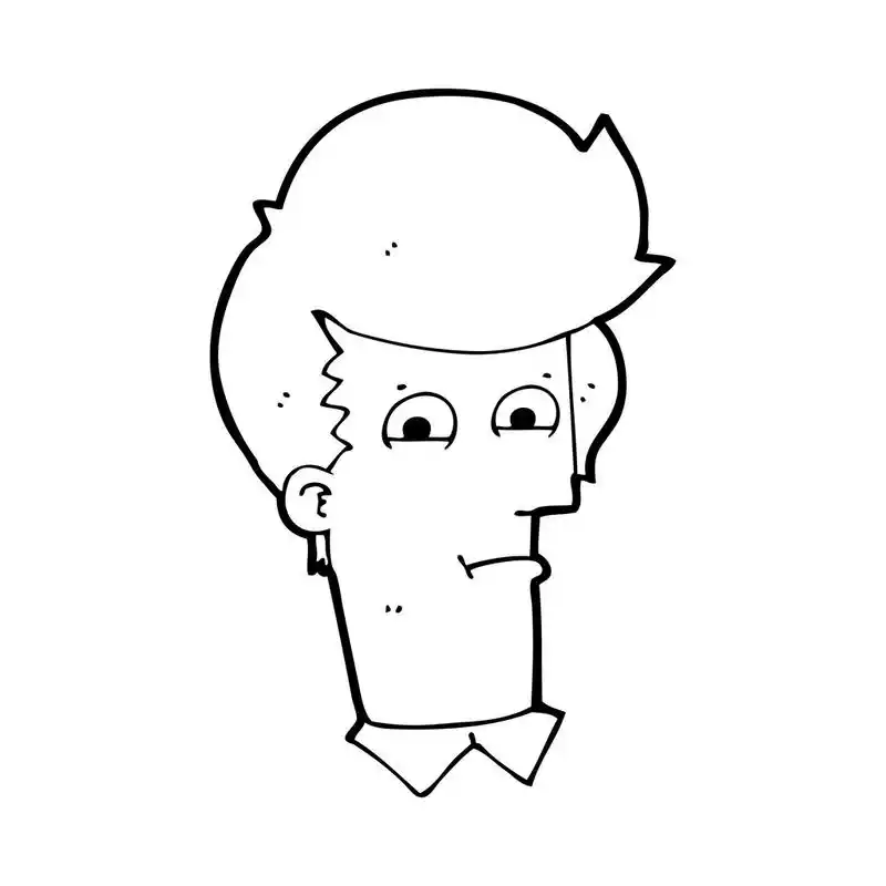 卡通人物眯着眼,卡通人物眯着眼