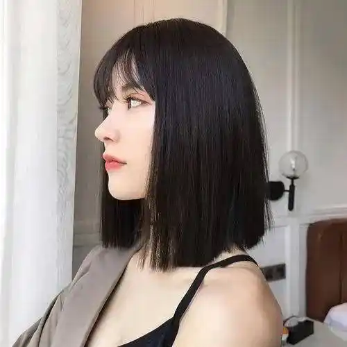 谁说圆脸只适合长发的,剪了这几款短发显脸小又可爱好看_脸型_内扣