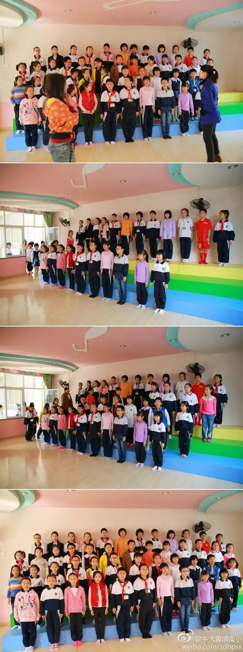 青少年宫# 现场排练.祝贺我校合唱团能取得大家的认同