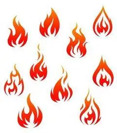 火焰的简笔画 火焰的简笔画图片