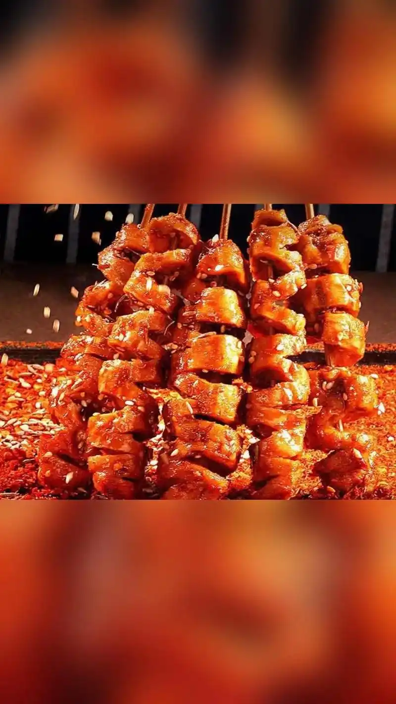 户部侍郎烤面筋烤串,新品上线,抢先体验,品质甄选3人套餐,随 - 抖音