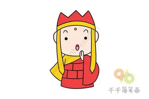 西游记简笔画四人西游记简笔画四人q版