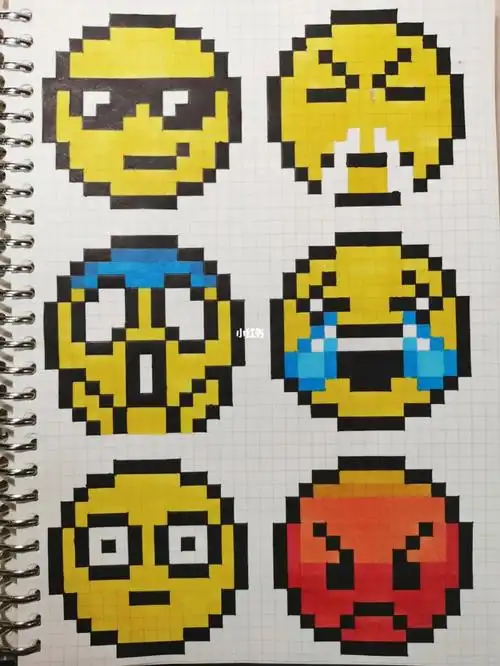 90像素画emoji
