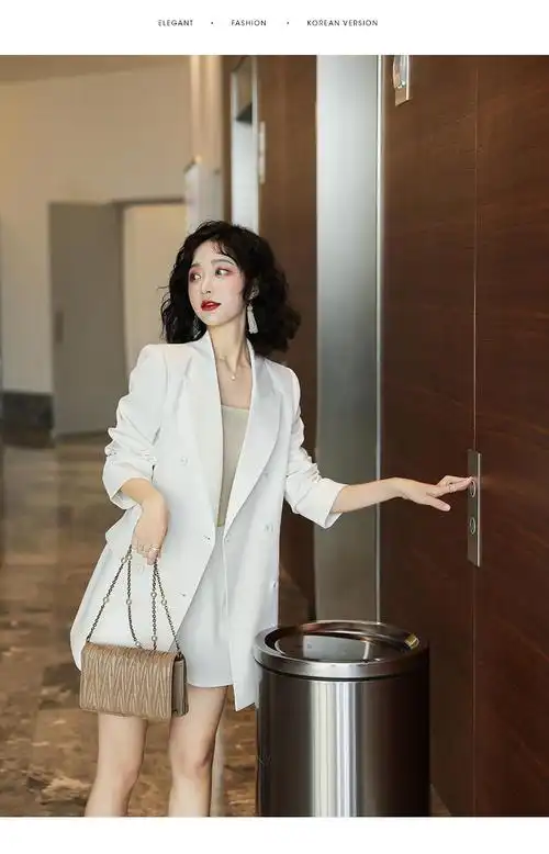 西装短裤套装女装2020春季新款洋气轻熟风小个子显高时尚两件套装