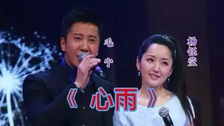 杨钰莹 毛宁 真情演唱《心雨》靓丽在线,深情厚意