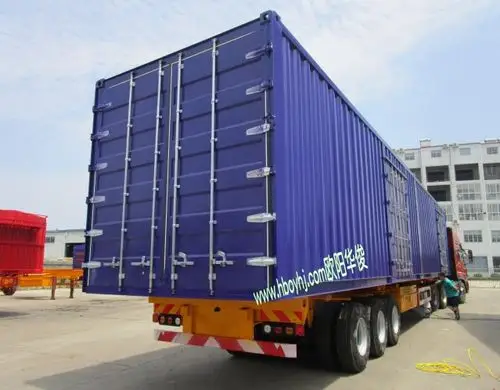 17米骨架集装箱半挂车尺寸