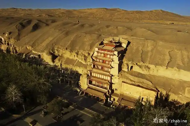 敦煌莫高窟航拍