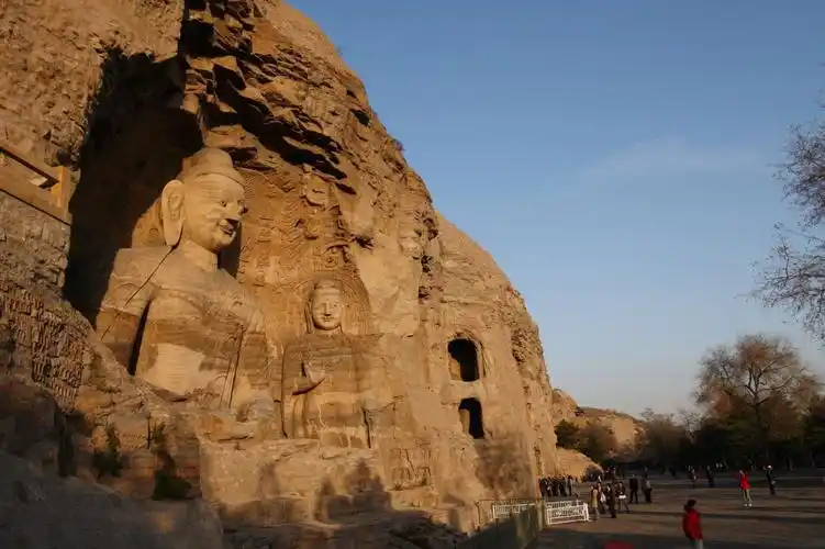 山西云冈石窟,分享一组名胜古迹图片给大家,图中的桌面壁纸壁纸