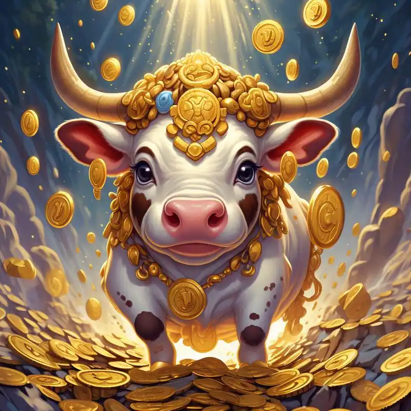 牛发财头像来啦,寓意满满哦9098 快来换上这组牛发财头像吧,寓意