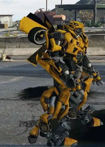 折纸真的大黄蜂