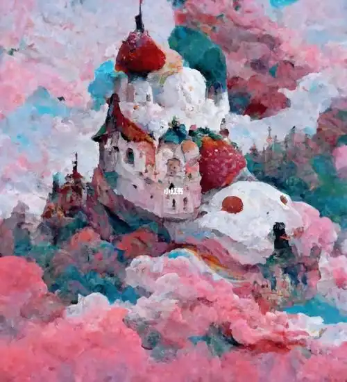 草莓诱惑谁不喜欢棉花糖做的城堡啊