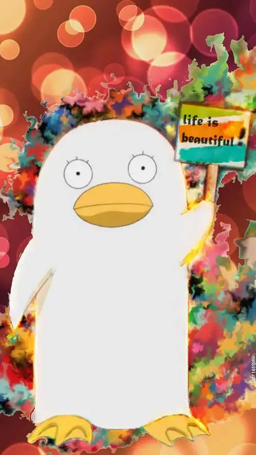 银魂中鸭子一样的外星生物伊丽莎白elizabeth手机壁纸1080x1920图片集