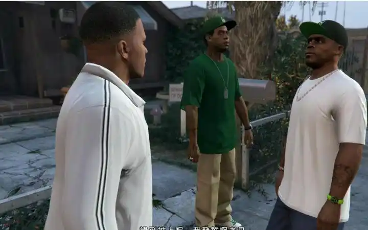 gta5  侠盗猎车手5 主线 任务 富兰克林 拉玛 误踩陷阱 枪战 甩掉条子