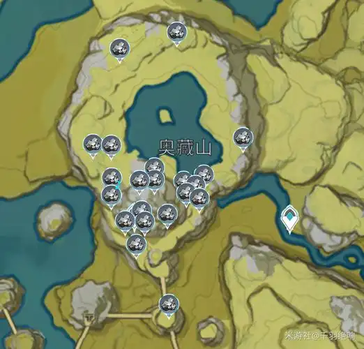 《原神》170组白铁矿开采地点介绍