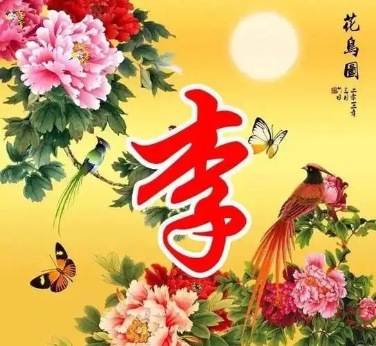 头像|花开富贵系列微信百家姓系列头像