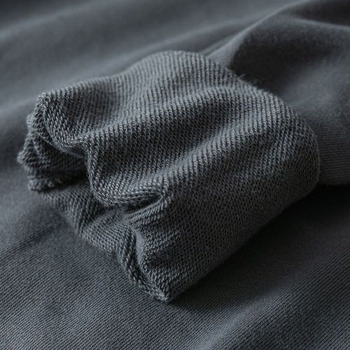 莫兰迪高级灰 重磅340g毛圈布纯色卫衣 秋冬季休闲简约上衣男女款