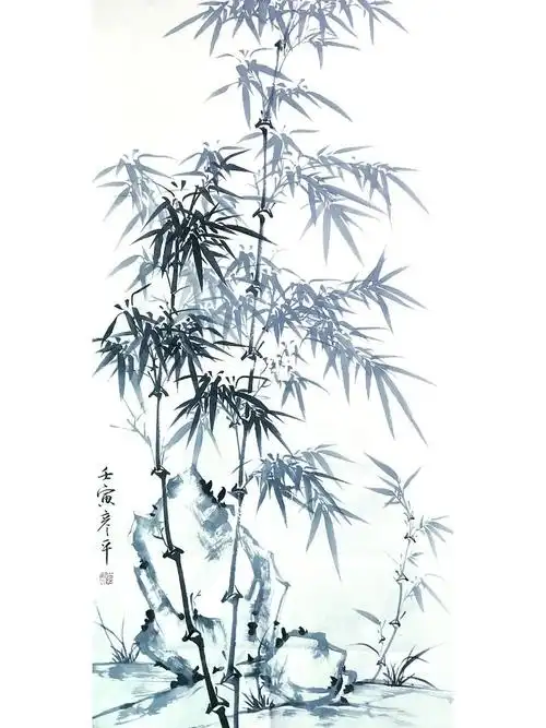 国画山水  #国画教程  #国画  #竹子  #竹国画  #写意国画