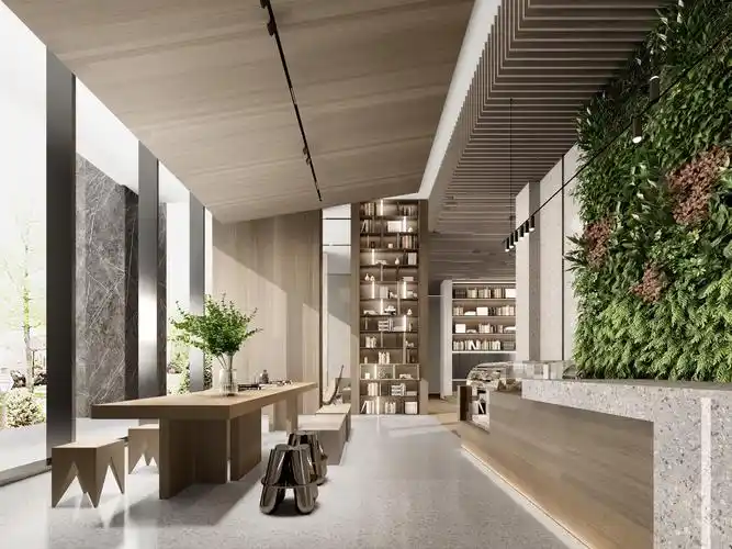 当代·璞誉书吧效果图