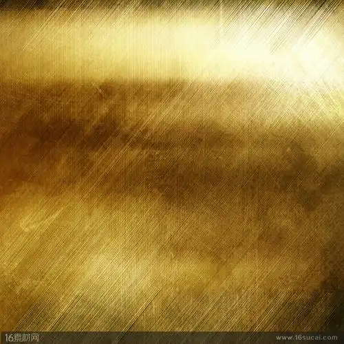黄色金属质感渐变背景高清图片