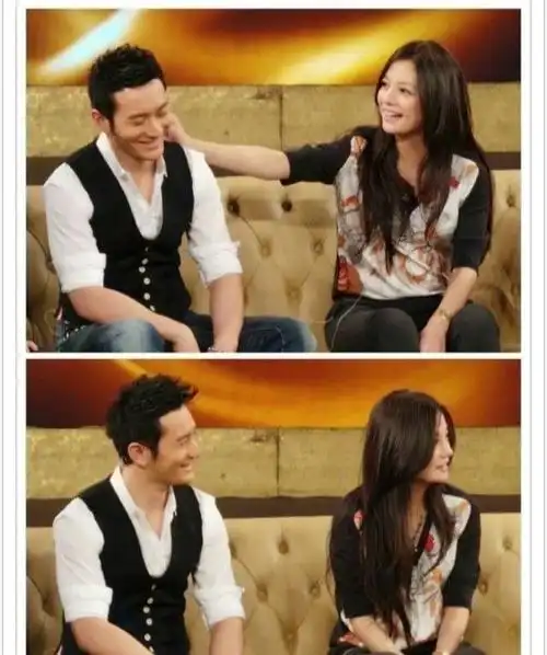 黄晓明为赵薇庆生年轻时赵薇穿礼服美上天俩人合照秒杀baby