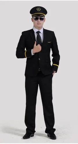 厂家批发制服机师制服飞行员服装航空用品航空制服工作服批发定.