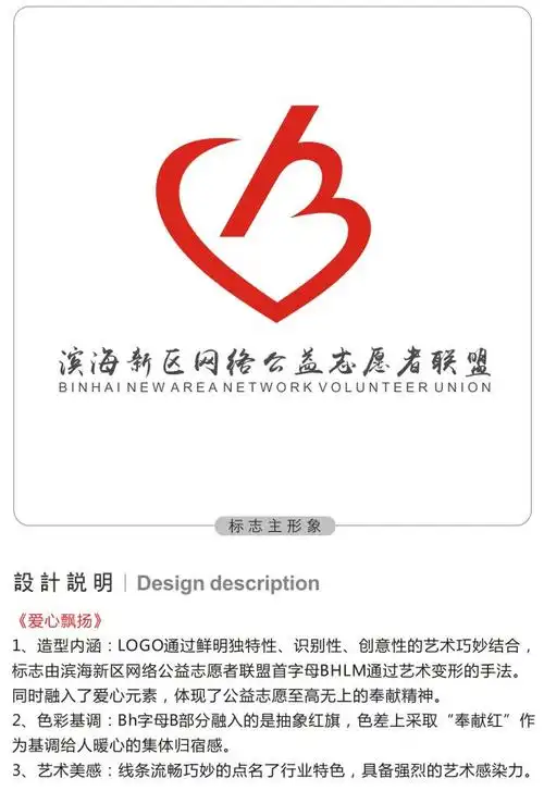 公告丨滨海新区网络公益志愿者团队logo确定啦!