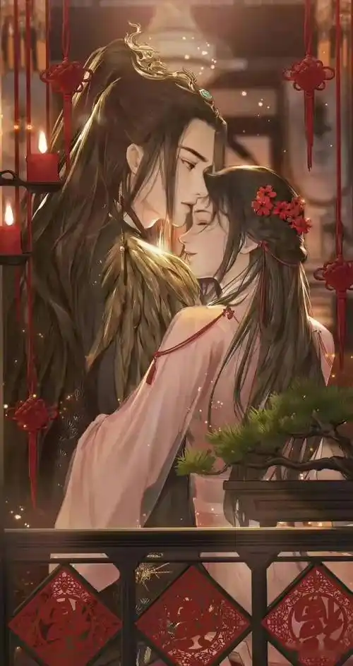 超级唯美好看的古风情侣壁纸,喜欢就收藏吧