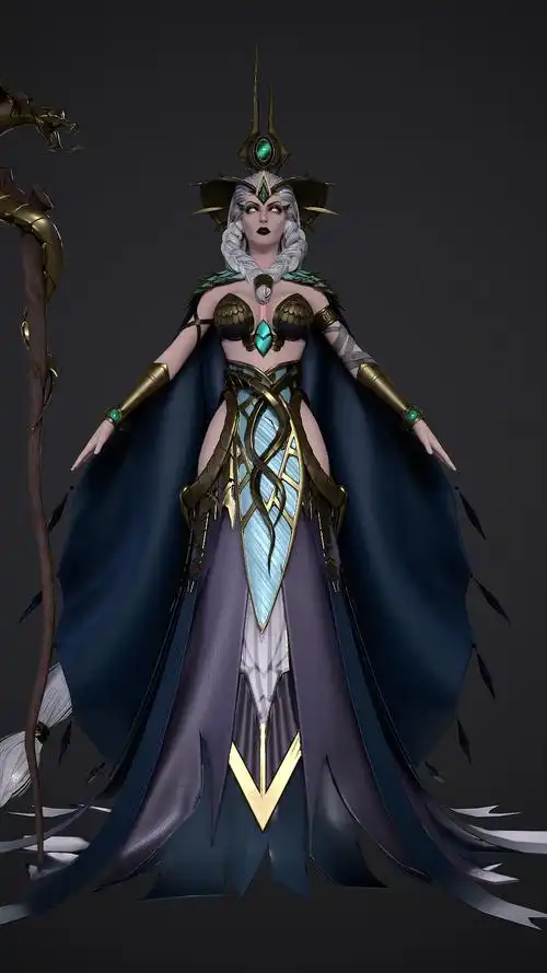 3d角色建模—judge|三维|人物/生物|树莓酒o_原创作品-站酷zcool