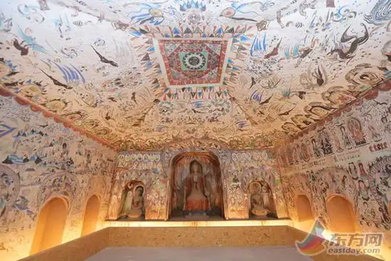 敦煌莫高窟4月"搬"上海:118件国宝文物