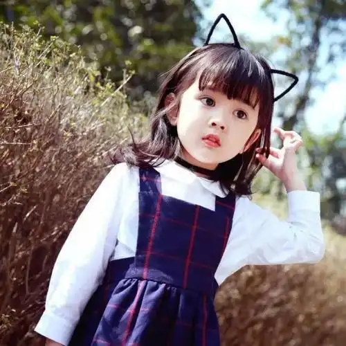 qq头像萌小孩女生可爱图片