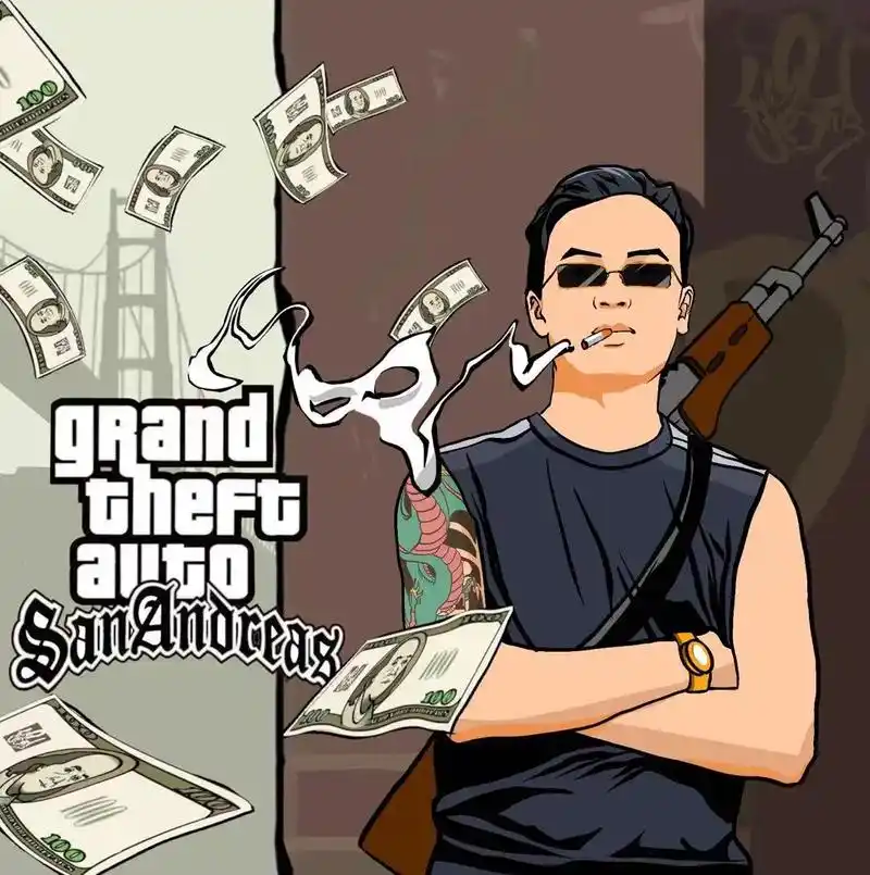 gta.#头像设计 #原创作品 #gta #个性头像 #卡通 - 抖音