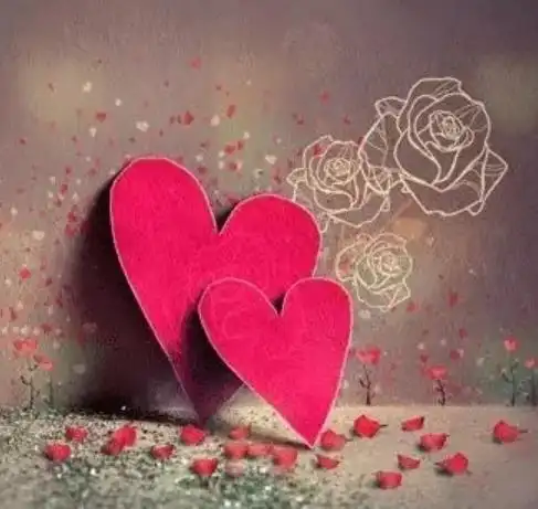 两颗心永远在一起图片,不离不弃的两颗心图片