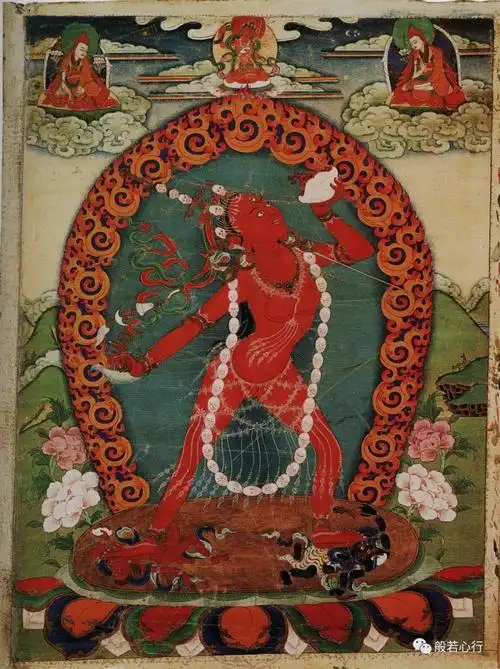 金刚亥母像(那洛空行母,那洛金刚瑜伽母)—《极乐之轮:佛教冥想艺术》