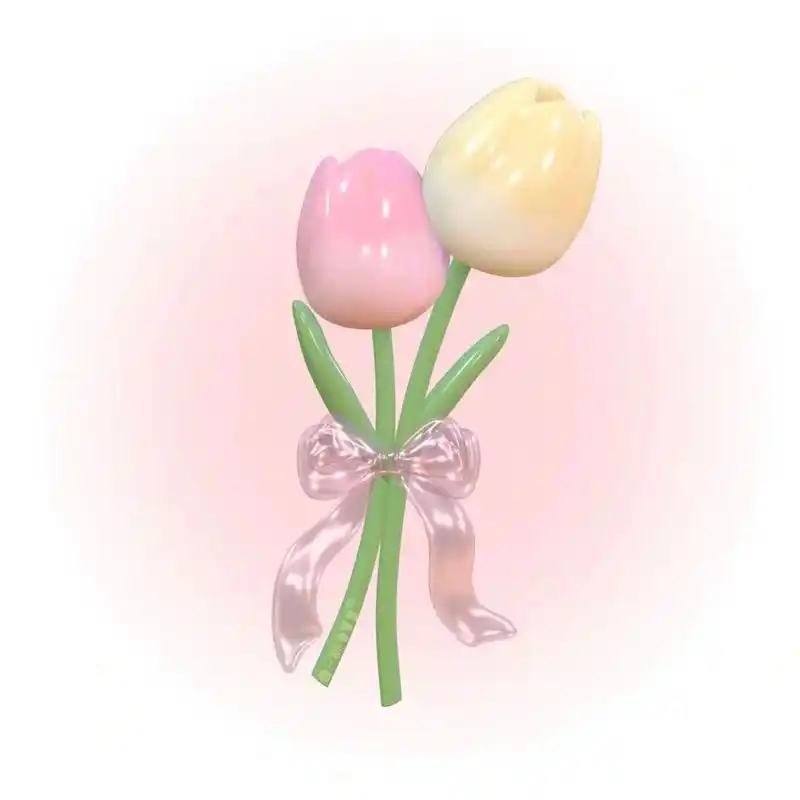 郁金香93|立体图标|头像     原创