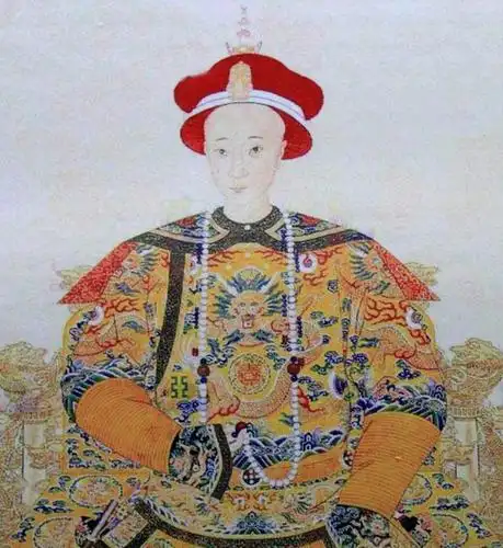 满清第10代同治帝爱新觉罗载淳画像