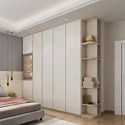 sogal 索菲亚 衣柜衣橱北欧轻奢卧室家具定制平开门家用简易挂衣柜