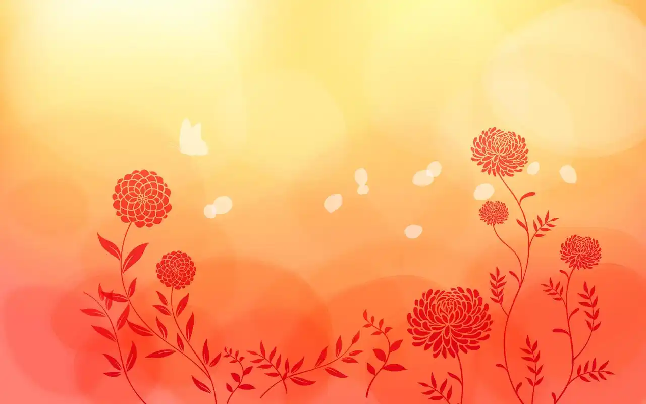 漂亮的高清矢量花纹花朵背景素材17p