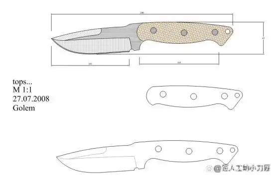 刀迷福利经典名刀设计图纸