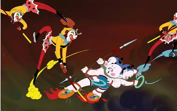 1964年经典动画片《大闹天宫》