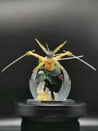 中文名称:手办ーツzero 海贼王 罗罗亚索隆 battle ver.炼狱鬼斩り