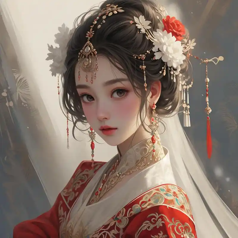 古风新娘头像95,霸气侧漏78