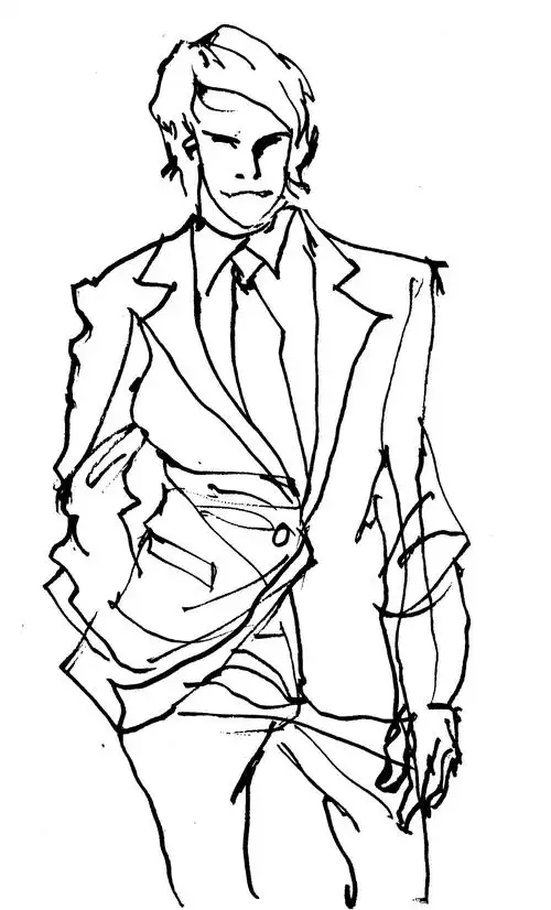 西装男#动漫作品#|动漫|其他动漫|流翔 - 原创作品 - 站酷 (zcool)