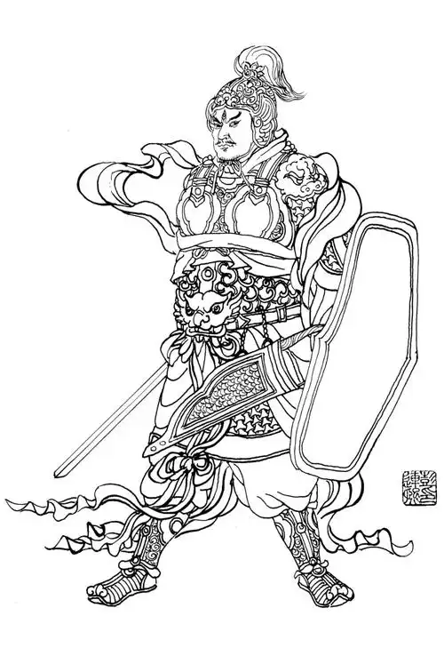 白描中国神话人物100幅高清无水印