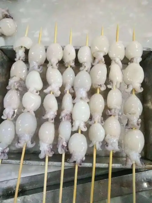 新鲜墨鱼仔 三去墨鱼 墨鱼串 厂家直销